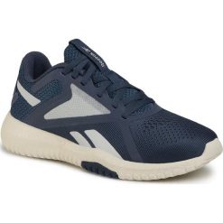 Buty Reebok - Flexagon Force 2.0 FX0166 Smoind/Chalk/Chalk. Niebieskie buty sportowe damskie Reebok, bez wzorów, ze skóry ekologicznej, sportowe, na fitness i siłownię. Za 229,00 zł.