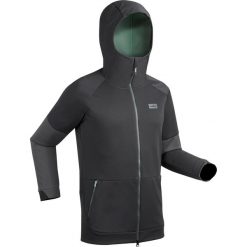 Bluza snowboardowa i narciarska SNB HDY męska. Czarne bluzy męskie DREAMSCAPE, s, bez wzorów, z elastanu, z kapturem, z długim rękawem, długie, z kapturem. Za 149,99 zł.