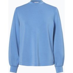 Opus - Damska bluza nierozpinana – Grazina, niebieski. Niebieskie bluzy damskie Opus, bez wzorów, bez rękawów, bez kaptura. Za 269,95 zł.