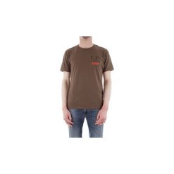 T-shirty z krótkim rękawem C.p. Company 06CMTS157A005100W. Zielone t-shirty męskie marki C.P. Company, s, bez wzorów, bez kołnierzyka, krótkie. Za 315,44 zł.