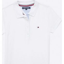Tommy Hilfiger - Top dziecięcy 128-176 cm. Szare topy damskie TOMMY HILFIGER, z bawełny. W wyprzedaży za 179,90 zł.