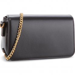 Torebka ELISABETTA FRANCHI - BM-34A-86E2 Nero 110. Czarne torebki klasyczne damskie marki Elisabetta Franchi, ze skóry ekologicznej. W wyprzedaży za 649,00 zł.