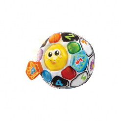 Vtech ® Przytulanka Piłka nożna. Brązowe przytulanki i maskotki Vtech, z tkaniny. Za 95,00 zł.