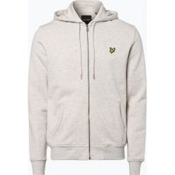 Lyle & Scott - Męska bluza rozpinana, szary. Szare bluzy męskie marki Lyle & Scott, s, bez wzorów, prążkowane, z kapturem, bez rękawów, z kapturem. Za 349,95 zł.