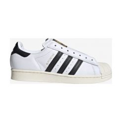 Adidas Originals Superstar Laceless Tenisówki Biały. Białe trampki męskie adidas Originals, bez wzorów, ze skóry, bez zapięcia. Za 498,95 zł.