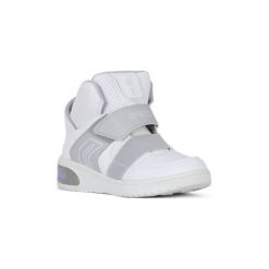 Buty Dziecko Geox KLED. Białe buty sportowe dziewczęce Geox. Za 386,02 zł.