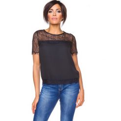 T-shirty damskie: Koszulka „Emma” w kolorze czarnym
