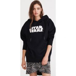 Bluza Star Wars - Czarny. Czarne bluzy damskie Reserved, s, z motywem z bajki, bez rękawów, bez kaptura. Za 99,99 zł.