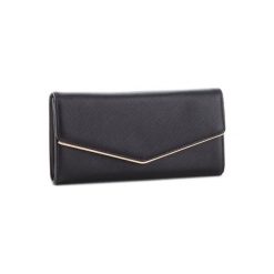 ACCCESSORIES 1W1-006-AW18. Czarne portfele damskie ACCCESSORIES, bez wzorów, ze skóry ekologicznej. Za 39,99 zł.