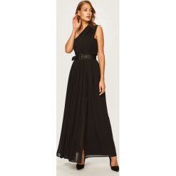 Silvian Heach - Sukienka. Czarne sukienki damskie Silvian Heach, na co dzień, s, w paski, z poliesteru, eleganckie, z okrągłym kołnierzem, bez rękawów, maxi, rozkloszowane. Za 1279,00 zł.