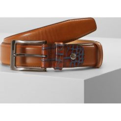 Paski męskie: Floris van Bommel BELT Pasek beige/cognac