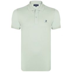 Giorgio Di Mare Koszulka Polo Męska gi6120027 Xl Jasnozielona. Szare koszulki męskie Giorgio di Mare, xl, bez wzorów, bez rękawów. Za 109,00 zł.