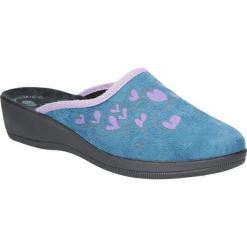 Kapcie Inblu CL000071. Niebieskie kapcie damskie marki Inblu. Za 39,99 zł.