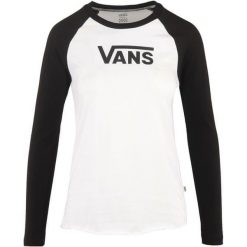 Vans Wm Ph Flying V Class White/Black L. Czarne bluzki sportowe damskie Vans, l, z nadrukiem, z bawełny, z klasycznym kołnierzykiem, z długim rękawem, długie, bez kaptura, climacool (adidas). Za 131,00 zł.