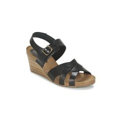 Sandały Kickers SPICY. Czarne sandały damskie marki Kickers. Za 272,30 zł.