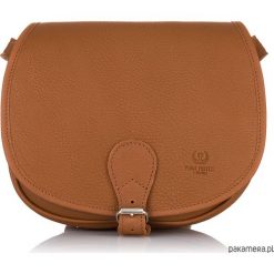 TOREBKA DAMSKA VINTAGE PAOLO PERUZZI 26-C-PP. Brązowe torebki klasyczne damskie marki Pakamera, ze skóry. Za 299,00 zł.