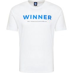 T-shirt NORTH SAILS. Białe t-shirty męskie North Sails, z nadrukiem, z bawełny, z okrągłym kołnierzem. Za 180,00 zł.