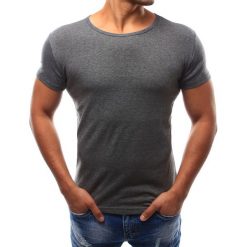 T-shirty męskie: T-shirt męski atracytowy (rx2576)
