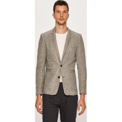 Only & Sons - Marynarka. Szare garnitury męskie z bawełny. W wyprzedaży za 159,90 zł.