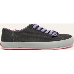 Camper - Tenisówki Peu Rambla Vulcanizado. Szare trampki i tenisówki damskie Camper, bez wzorów, z gumy, na sznurówki. W wyprzedaży za 329,90 zł.