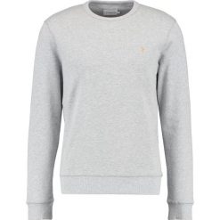 Bluzy męskie: Farah TIM CREW Bluza light grey marl