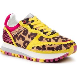 Sneakersy LIU JO - Wonder 2.0 BXX063 TX103 Yellow/Fluo S1406. Żółte półbuty damskie Liu Jo, z tworzywa sztucznego. Za 519,00 zł.
