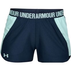 Under Armour New Play Up 3'' Short 1292231-408. Niebieskie szorty damskie Under Armour, xs, bez wzorów, z poliesteru. W wyprzedaży za 69,99 zł.