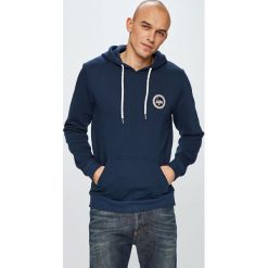 Hype - Bluza. Niebieskie bluzy męskie Hype, xl, z nadrukiem, z bawełny, z kapturem. W wyprzedaży za 89,90 zł.