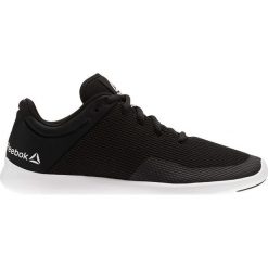 STUDIO BASICS. Czarne buty sportowe damskie Reebok, bez wzorów, z materiału, sportowe, na fitness i siłownię. Za 119,99 zł.