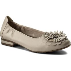 Baleriny damskie lakierowane: Baleriny MARCO TOZZI – 2-22111-20 Cream Comb 402