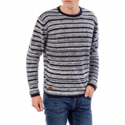 Timeout Sweter Męski Xl Ciemny Niebieski. Niebieskie swetry klasyczne męskie Timeout, m, z bawełny, z okrągłym kołnierzem. Za 133,00 zł.