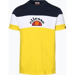 Ellesse - T-shirt męski – Gubbio, żółty. Żółte t-shirty męskie marki Ellesse, m, bez wzorów, bez kołnierzyka. Za 129,95 zł.
