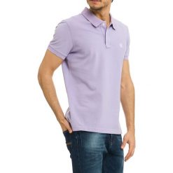 Koszulka polo w kolorze jasnofioletowym. Fioletowe koszulki polo męskie GALVANNI, xl, bez wzorów, polo, bez rękawów. W wyprzedaży za 74,95 zł.