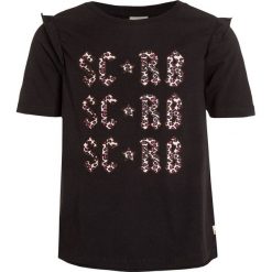 Scotch R'Belle ALINE WITH SHOULDER RUFFLE & ARTWORK Tshirt z nadrukiem antra. Szare t-shirty damskie marki Scotch R'Belle, z nadrukiem, z bawełny. Za 149,00 zł.