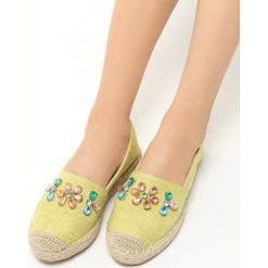 Espadryle damskie: Żółte Espadryle Sounds Like Meaning