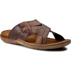 Klapki JOSEF SEIBEL - Paul 29 43229 767 311 Brasil Kombi. Brązowe klapki męskie marki Josef Seibel, ze skóry. Za 299,00 zł.