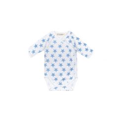 Sense Organics Boys Baby Body dziecięce YGON blue stars - niebieski. Niebieskie body niemowlęce marki Sense Organics, z bawełny. Za 55,00 zł.