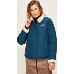 Vans - Kurtka. Niebieskie kurtki damskie Vans, s, bez wzorów, z poliesteru, krótkie, bez kaptura. W wyprzedaży za 469,90 zł.