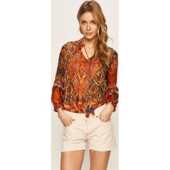 Desigual - Bluzka. Bluzki damskie Desigual, na co dzień, s, bez wzorów, z wiskozy, bez kołnierzyka, bez rękawów. W wyprzedaży za 299,90 zł.