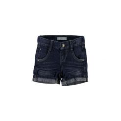 NAME IT Boys Jeans Szorty NITROSS regular dark blue denim. Niebieskie spodenki chłopięce marki Name it, z bawełny. Za 52,82 zł.