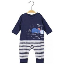 Blue Seven Śpioszki Chłopięce 62 Niebieskie. Niebieskie kombinezony niemowlęce Blue Seven, bez wzorów, z bawełny. Za 55,00 zł.
