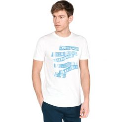 Jack & Jones Dada Koszulka Biały. Białe podkoszulki męskie Jack & Jones, l, z nadrukiem, z bawełny, bez kołnierzyka, krótkie. Za 66,95 zł.