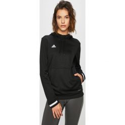 Adidas Performance - Bluza. Czarne bluzy damskie adidas Performance, s, z nadrukiem, z poliesteru, bez rękawów, z kapturem. W wyprzedaży za 199,90 zł.