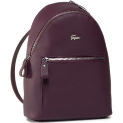 Plecak LACOSTE - Backpack NF2773DC Grape Wine D49. Fioletowe plecaki damskie Lacoste, bez wzorów, ze skóry ekologicznej, eleganckie. Za 799,00 zł.
