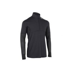 Bluza Tenis Thermic 900 Męska. Czarne bluzy męskie marki ARTENGO, na zimę, s, bez wzorów, z elastanu, sportowe, bez kołnierzyka, bez rękawów, bez kaptura. Za 59,99 zł.