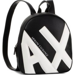 Plecak ARMANI EXCHANGE - 942563 9A064 42520 Black/White. Czarne plecaki damskie eleganckie. W wyprzedaży za 419,00 zł.