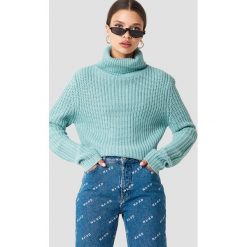 Rut&Circle Dzianinowy golf Tinelle - Turquoise. Czarne golfy damskie Rut&Circle, z dzianiny. Za 80,95 zł.