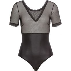 Body "ouvert" bonprix czarny. Czarne bluzki body bonprix. Za 49,99 zł.
