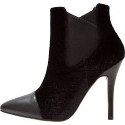 Botki damskie lity: Glamorous Botki na obcasie black