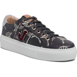 Sneakersy JOOP! - New Daphne 4140004611 402 Dark Blue. Niebieskie półbuty damskie JOOP!, bez wzorów, ze skóry ekologicznej, bez obcasa, na płaskiej podeszwie, bez zapięcia. W wyprzedaży za 349,00 zł.